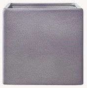 Fialový keramický kvetináč Big pots Latina, 15 x 15 cm