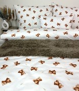 INTERMEDIC SK Posteľná obliečka 140×200 / 70×90 – Medvedíkový sen, 100 % bavlna