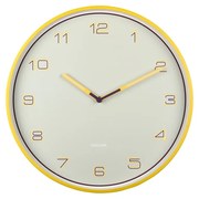 Karlsson 6013BY dizajnové nástenné hodiny žltá, pr. 40 cm