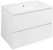 Sapho Sapho, EZARA umývadlová skrinka 69,8x52x46cm, biela lesk, EZ701-3030