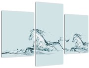 Obraz - Kone z kvapiek vody (90x60 cm)