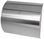 Schránka HARPER poštová, nerez (380 x 110 x 330 mm)