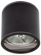 Wojnarowscy Kúpeľňové bodové svietidlo CHLOE AR111 1xGU10/15W/230V IP44 okrúhly čierna WJ0515