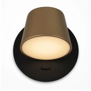 Maytoni MOD421WL-L6BBS3K - LED Nástenné svietidlo PIXEL 7W/230V 3000K zlatá/čierna