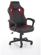 Kancelárska stolička HELO čierna/červená