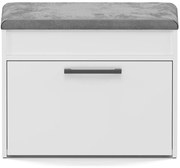 Skrinka na topánky Parma Mini  Biela