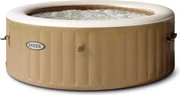 Nafukovacia vírivka pre 6 osôb s hydromasážou, béžová | INTEX