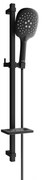 Mexen sprchový set DQ22, čierna, 785224581-70