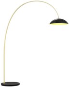 Wofi 3001-104 - LED Stmievateľná stojacia lampa ROSCOFF LED/21W/230V čierna/zlatá