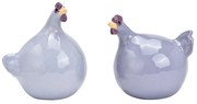 Keramická sliepočka LILAC CHICKEN fialová - viac veľkostí Veľkosť: M