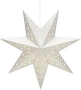 V striebornej farbe vianočná svetelná dekorácia ø 45 cm Solvalla – Markslöjd