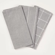 Sada kuchynských utierok MORGAN sivá 760365