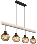 Globo 15534-4H - Luster na lanku PAULO 4xE27/15W/230V