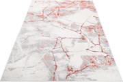 TA Koberec R216A L_GRAY/SALMON PORTLAND Rozmer: 80x150 cm