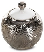 Cukornička ALTEA strieborná / biela (2 ks)