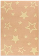 Detský koberec KIDS 533744/85822 Hviezdy rúžový