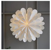 Markslöjd 705945 - Vianočná dekorácia MARAVILLA 1xE14/25W/230V pr. 60 cm biela