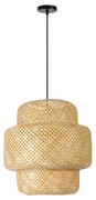 Immax 08268L - Luster na lanku HILO 1xE27/40W/230V pr. 47 cm bambus