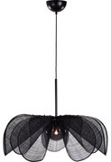 Markslöjd 108662 - Luster na lanku STYRKA 1xE27/40W/230V pr. 75 cm čierna