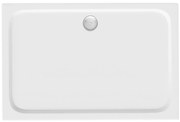 Rea Belmond, akrylová sprchová vanička 120x90x5 cm, biela lesklá, REA-K4373