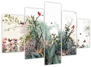 Obraz - Prírodná krajina, aquarel (150x105 cm)