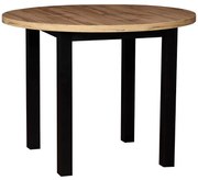 Stôl St-55 100+2x40 Wotan/Čierna