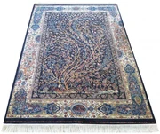 Koberec Exkluzívny Qum Silk 11 modrý