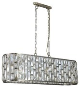 Searchlight 65818-8AB - Luster na reťazi BIJOU 8xE14/40W/230V