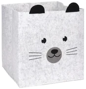 Úložný box Mouse, 32x32x32 cm, sivá
