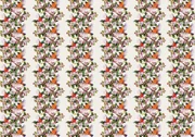 Fototapeta - Vtáky a kvety (254x184 cm)
