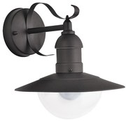 Brilagi - Vonkajšie nástenné svietidlo MOLDE 1xE27/60W/230V IP44 čierne