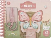 Kniha s vystrihovacími maskami Rosa