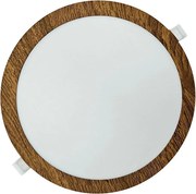 LED Podhľadové svietidlo CIRCLE LED/24W/230V 4200K pr. 29,6 cm hnedá