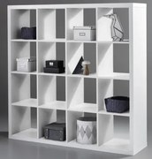 Regál Stylus 4x4, biely%