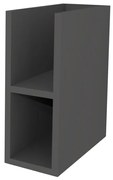 Mereo, Mereo Aira, kúpeľňová skrinka 20 cm, spodná, Multidecor, Šedá diamant, MER-CN797SSEDD