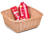 Košíček prútený Gezin VII.š. 28 x hl. 28 x v. 11(cm)