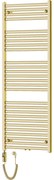 Mexen Hades, elektrické vykurovacie teleso 1500 x 600 mm, 600 W, zlatá lesklá, W104-1500-600-2600-50