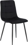 CH Jedálenská stolička Leon - čierna