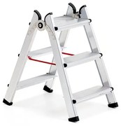 Skladacie schodíky BRINK, 3 priečky, výška 700 mm