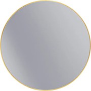 Erga Round, okrúhle zrkadlo 100cm, zlatý rám, ERG-V01-ROUND-1010-GD