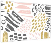 Obraz - Abstraktné ťahy (90x60 cm)