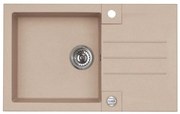 ALVEUS 1090946 - Kuchynský drez ROCK 78x48 cm granit/béžová