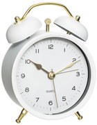 Stolné hodiny Retro, biela