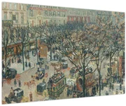 Obraz - Camille Pissarro, Boulevard des Italiens, Morning, Sunlight, reprodukcia (90x60 cm)