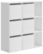 Úložná polica so 6 stohovateľnými boxami LBC199W01