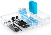 Sada 4 krabičiek, organizér, vložka do zásuvky, transparent FLEXI