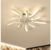 Brilagi -LED Stmievateľné svietidlo s ventilátorom LED/50W/230V 3000-6500K biela+DO BG1611