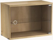 Vitrína's výsuvnými sklenenými dvierkami String System, Š 58 x H 30 cm