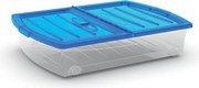 KIS Úložný box SPINNING BOX XL 56l, modré veko