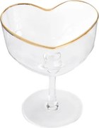 Pohár AMAR so zlatým okrajom 726637 180ml